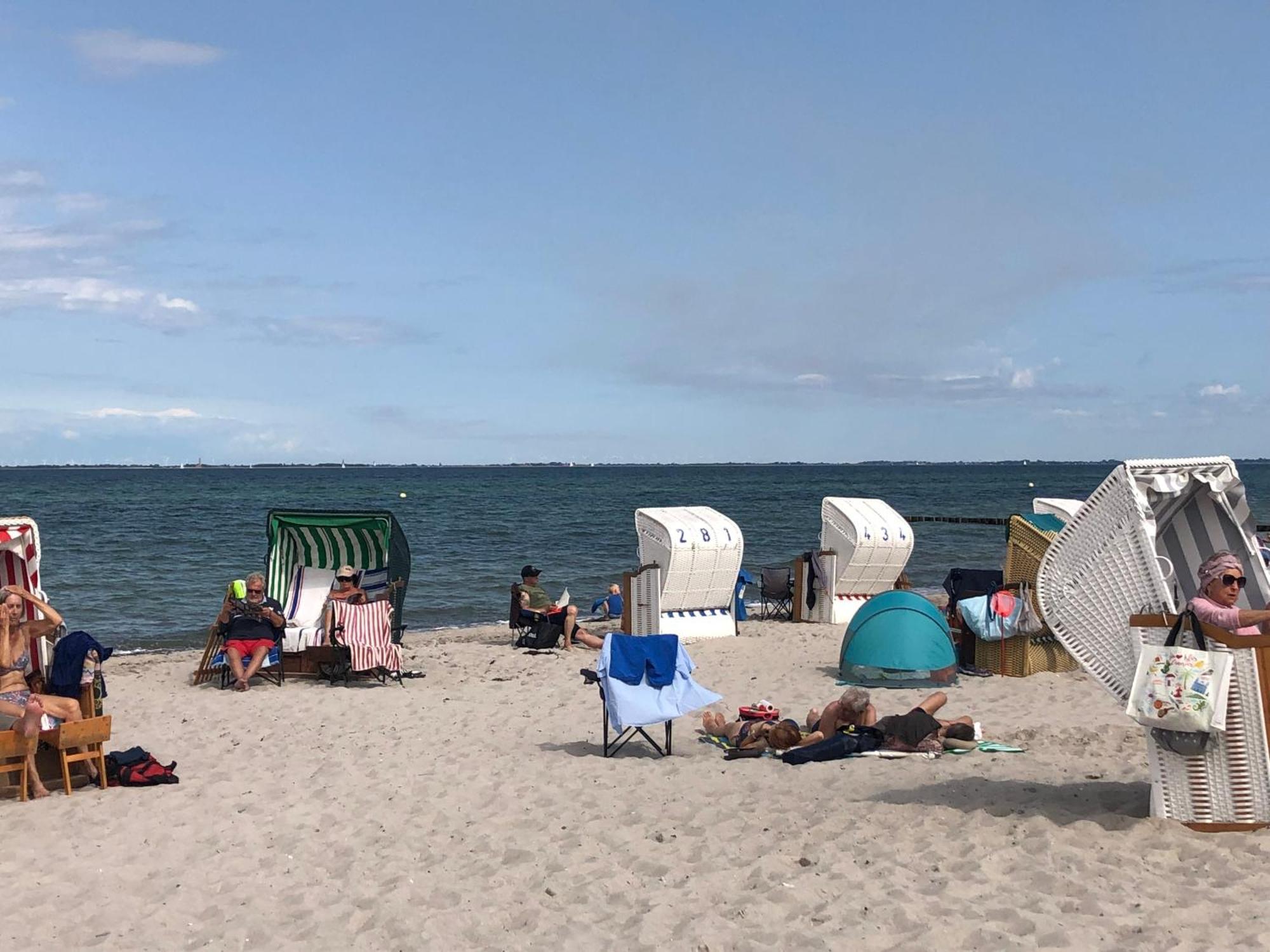 Ferienwohnung Sandkueste Mit Strandkorb & Indoor Spielplatz 하일리겐하펜 외부 사진
